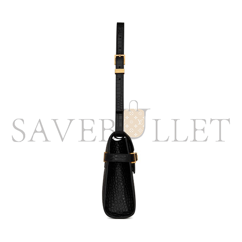 YSL MANHATTAN SMALL IN SHINY CROCODILE-EMBOSSED LEATHER 675626DND0W1000 (24*17.5*6cm) YSL MANHATTAN SMALL IN SHINY CROCODILE-EMBOSSED LEATHER 675626DND0W1000 (24*17.5*6cm)